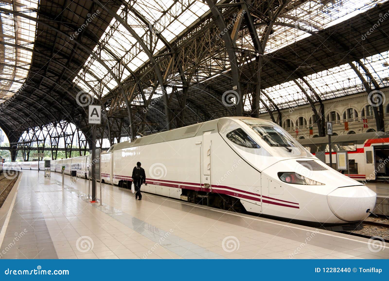 TGV. High Speed Train, Spain Stock Photo Image 12282440