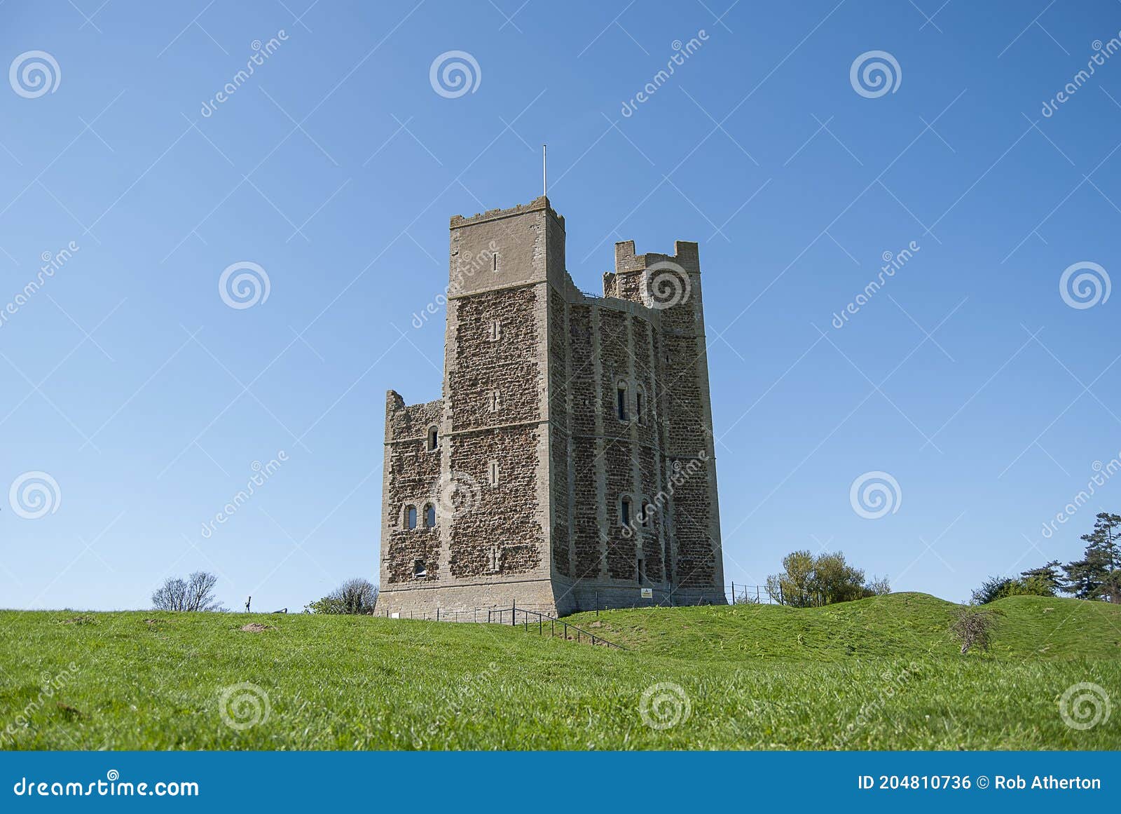 The 12th Century Orford Castle in Suffolk Editorial Photo Image of
