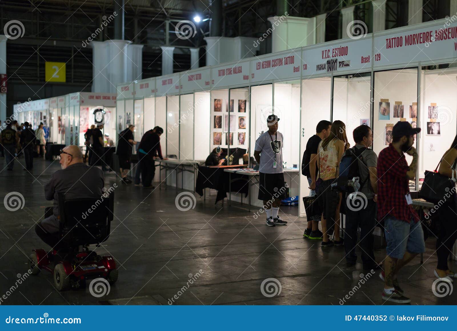 17th Edition of the Barcelona Tattoo Expo in Fira De Barcelona Editorial Photography - Image of occupation, expo: 47440352