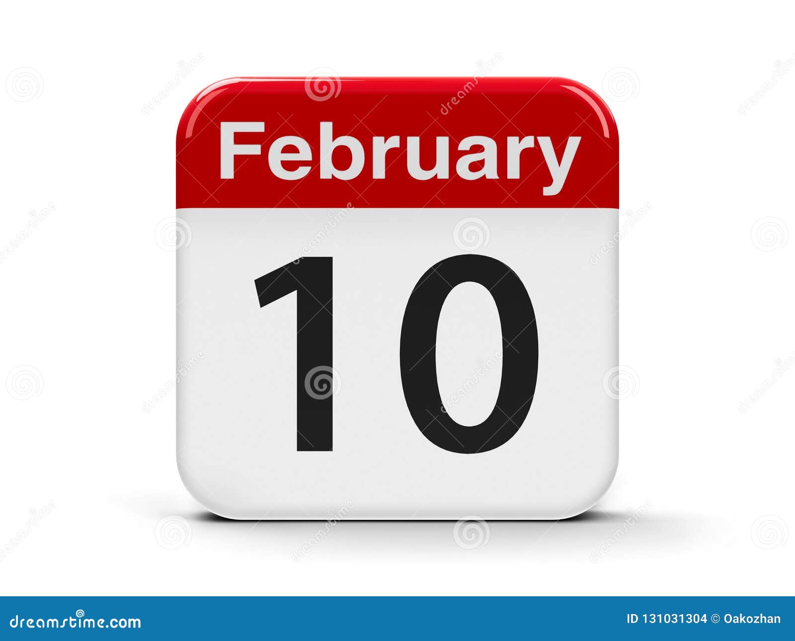 10th February stock illustration. Illustration of abstract 131031304