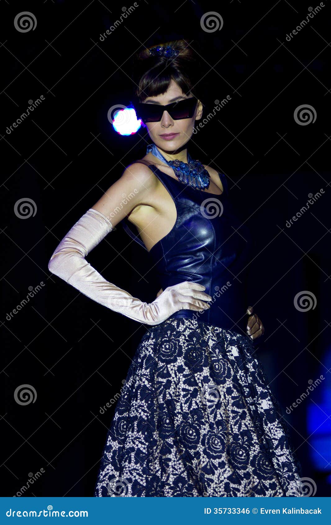 8th Istanbul Leather Fair Runway Editorial Photo - Image of style ...