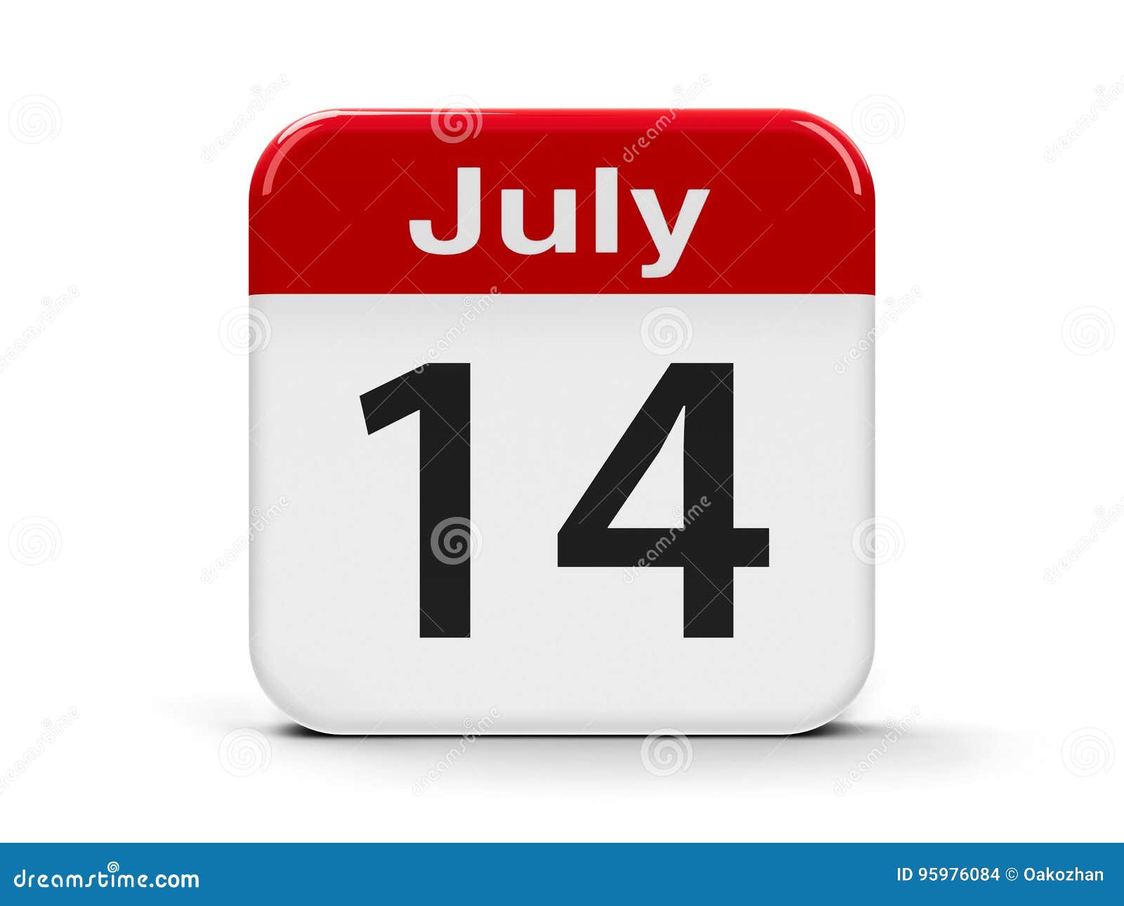 14th July stock illustration. Illustration of event, fourteen 95976084