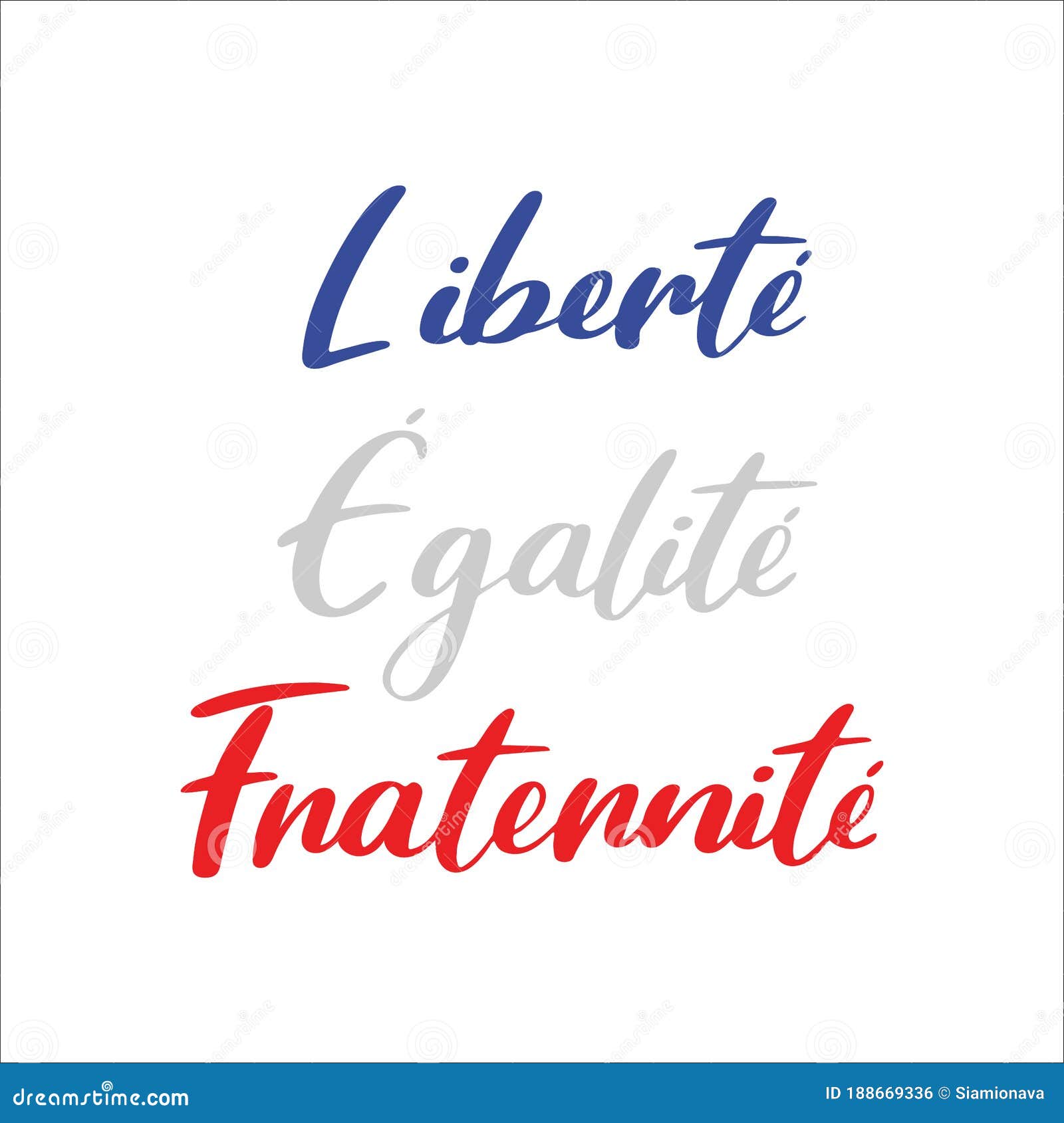 14th July. Freedom Equality Brotherhood Quote in French. National Day ...