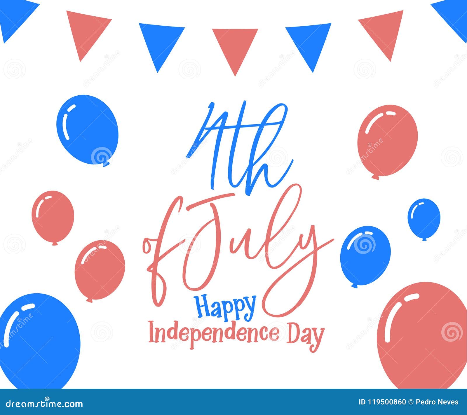 4th July Happy Independence Day In United States Of America Us Stock