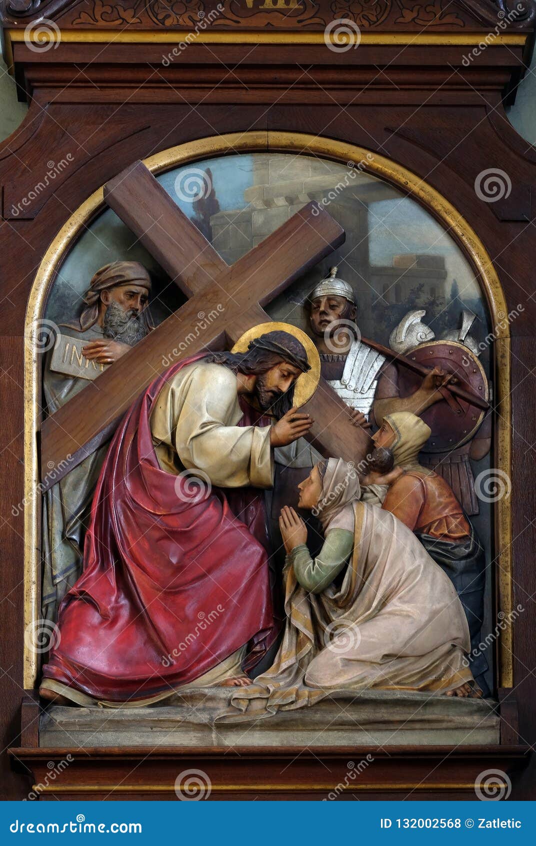 8th stations of the cross,jesus meets the daughters of jerusalem