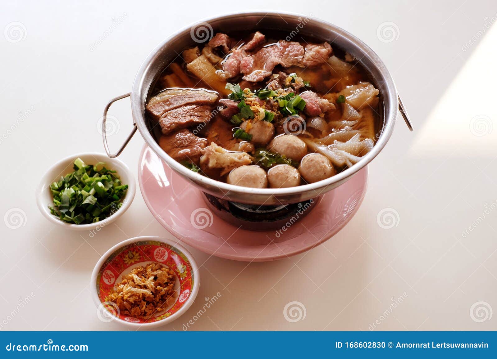 Thai Beef Stewed Braised Beef Hot Pot Stock Photo Image of diet