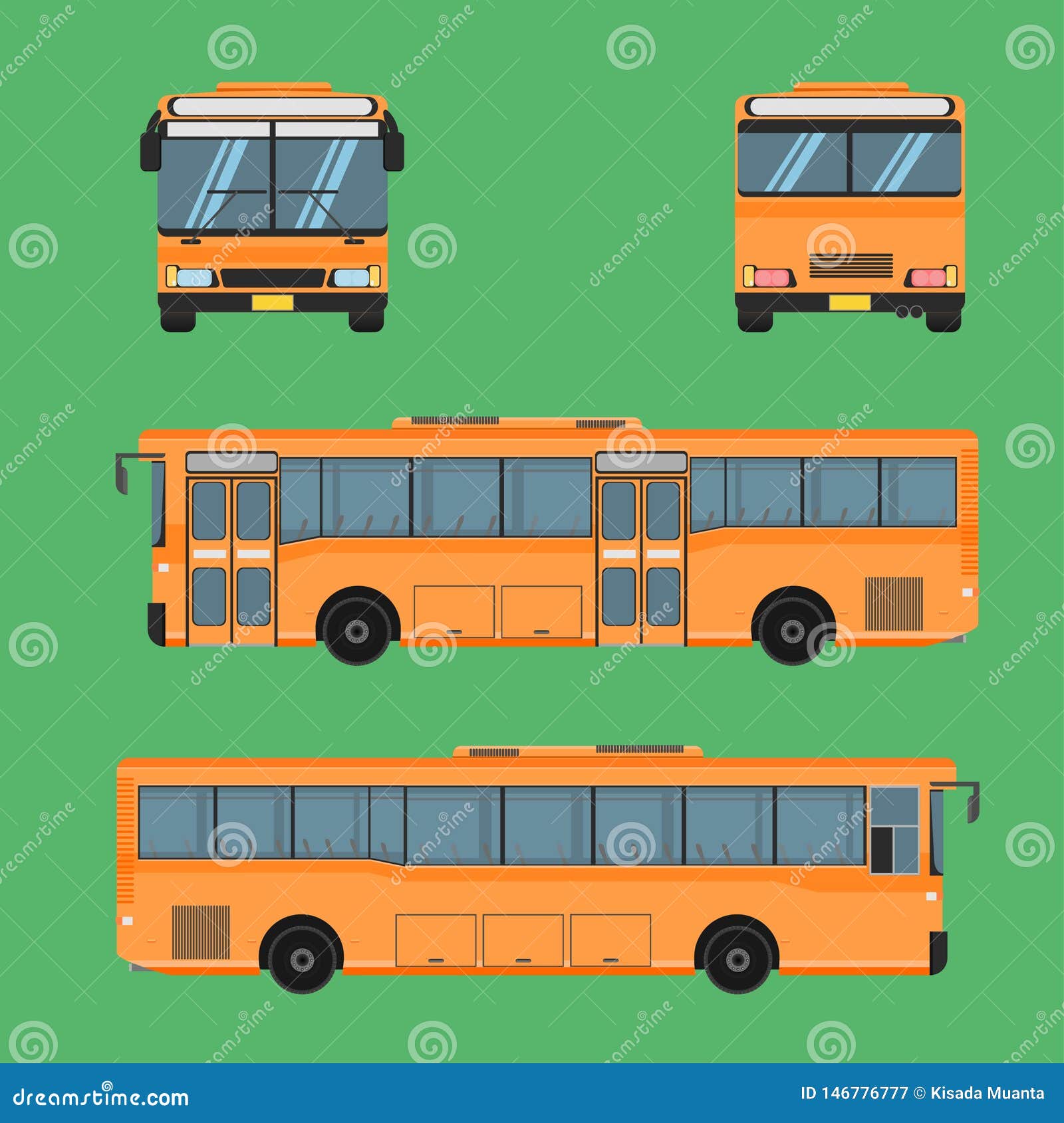 Thai Bus Orange Transport Auto Fahrer Fahrer Fahrer Fahrgast Autobus  Omnibus Schiene Bank Stuhl Hocker Sessel Sitz Matratze Bo Vektor Abbildung  - Illustration von bank, spiegel: 146776777