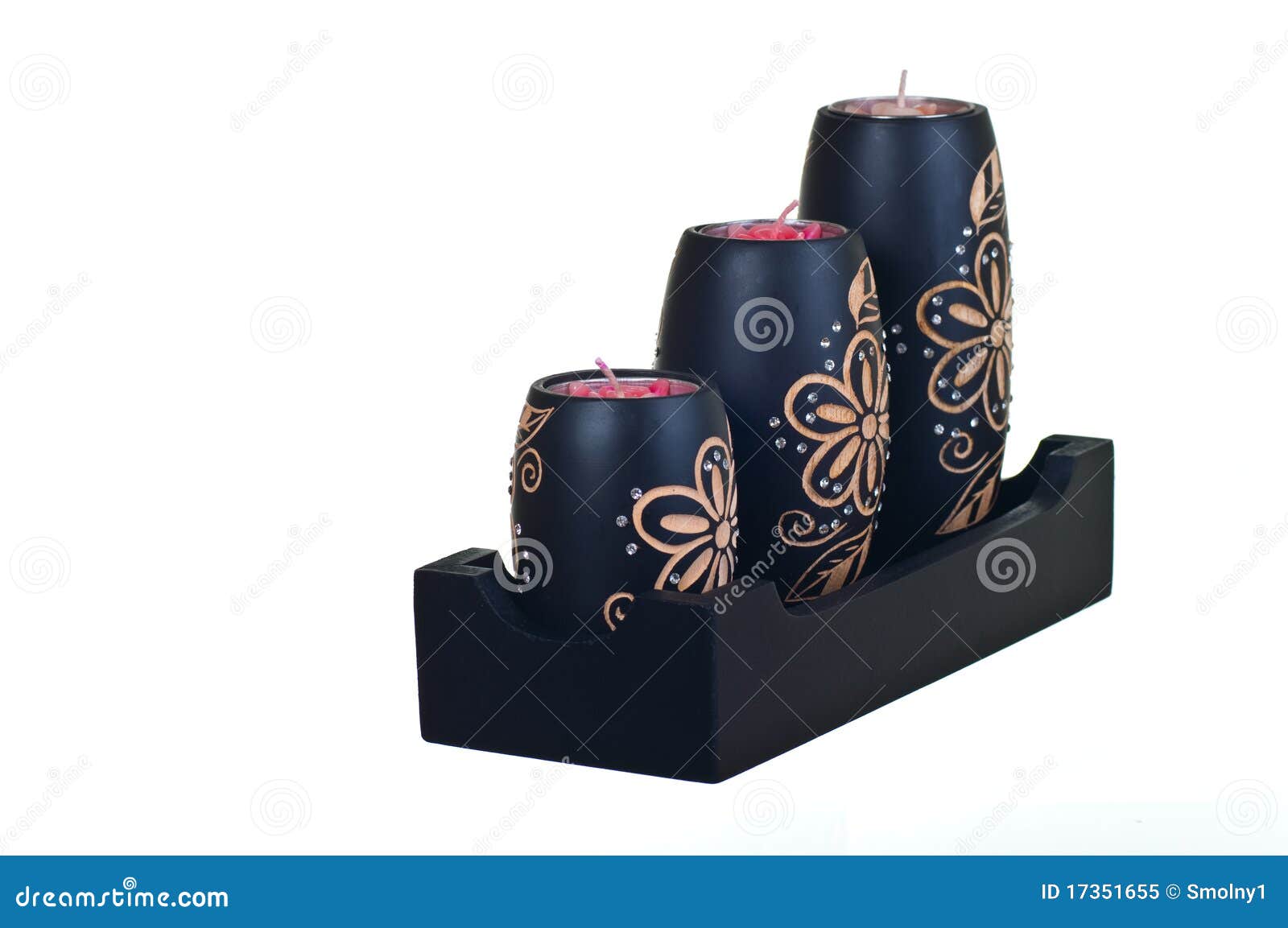 Thai candles front view stock image. Image of oriental 17351655
