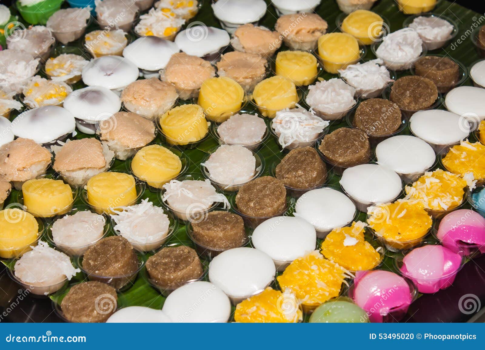 Thai candy stock photo. Image of banana, birthday, piece 53495020