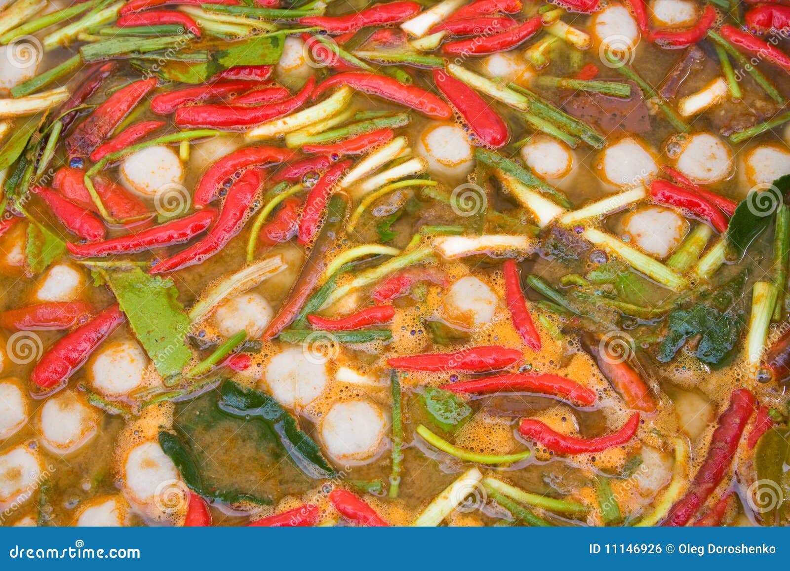 Thai chili soup stock photo. Image of pepper, asia, ingredient 11146926