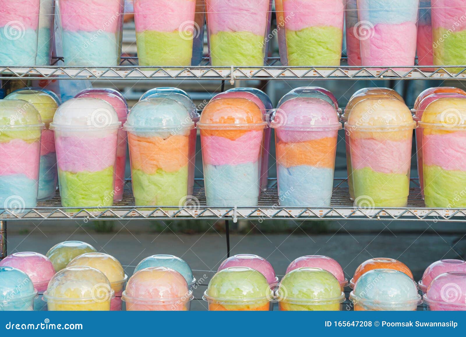 Thai Cotton Candy stock photo. Image of diabetes, cotton - 165647208