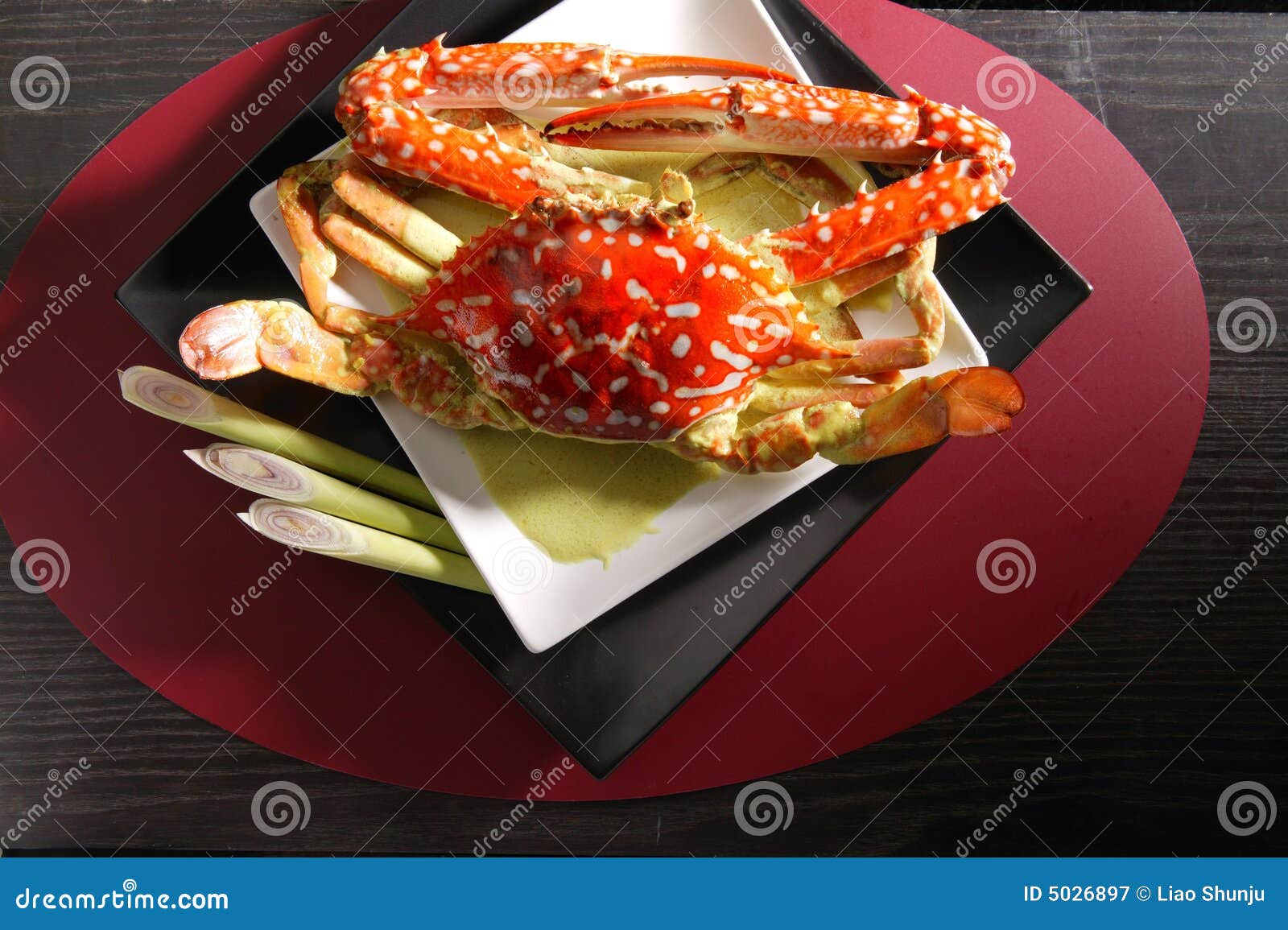 Thai curry crab stock image. Image of aroma, thai, gourment 5026897