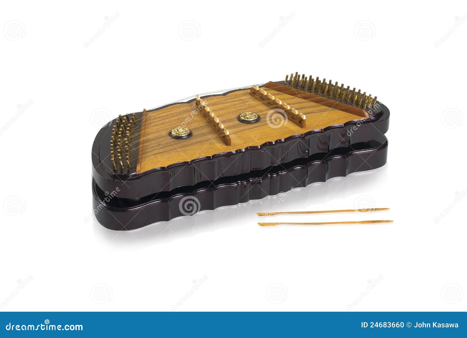 Thai Dulcimer Music Instrument Stock Photo Image of harpsichord, band