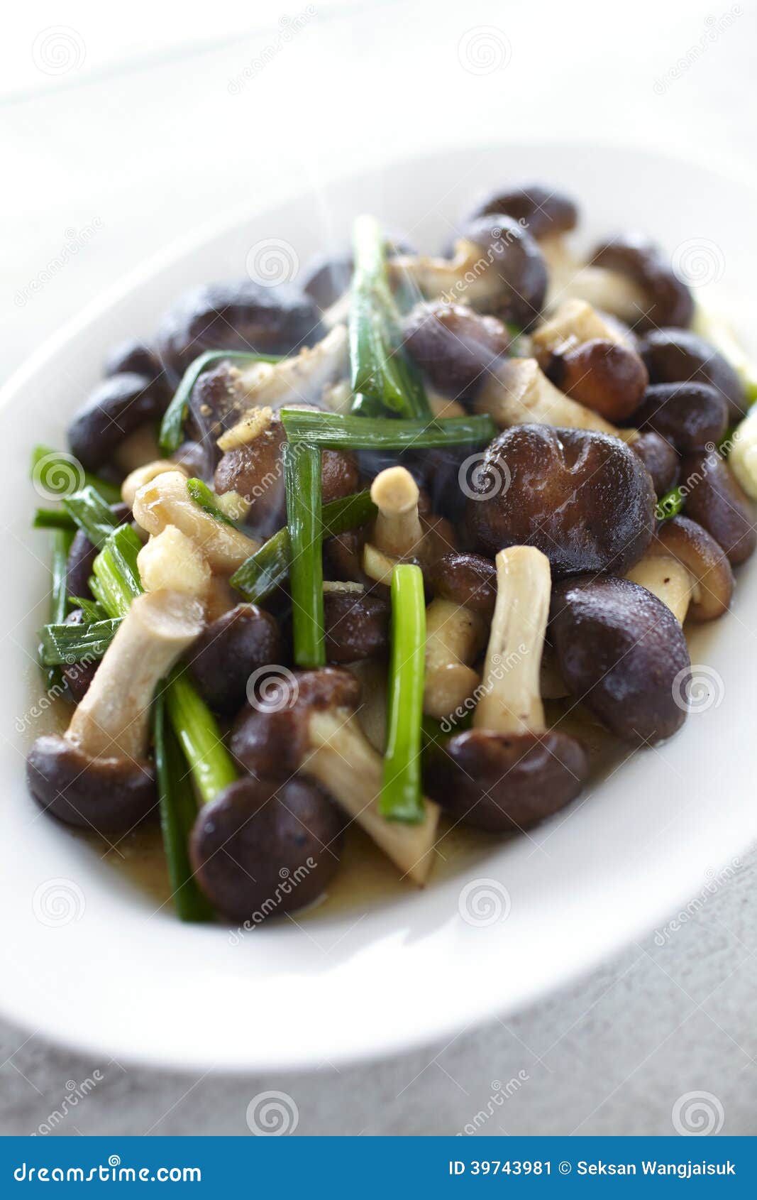 Thai food from mushroom stock image. Image of fungi, color 39743981