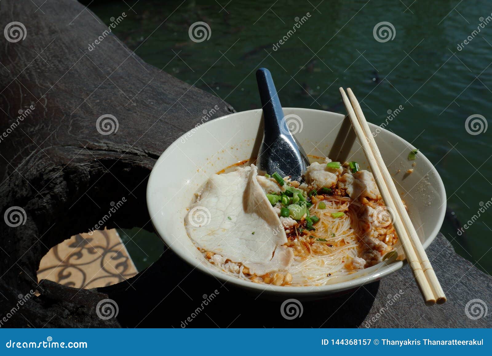 Noodles in the bowl. stock image. Image of beautiful 144368157