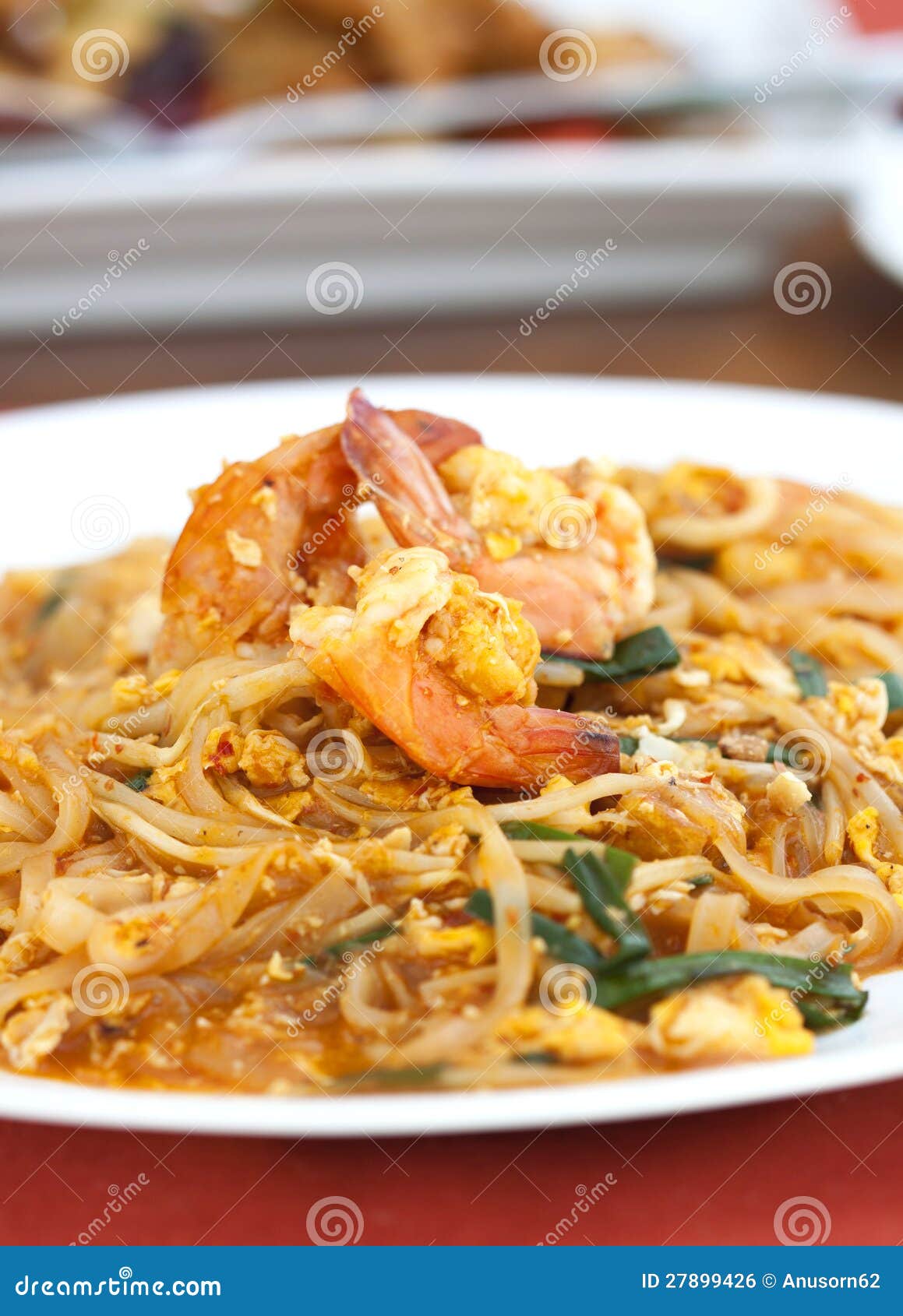 Thai Food Pad Thai , Stir Fry Noodles Stock Photo - Image of stir