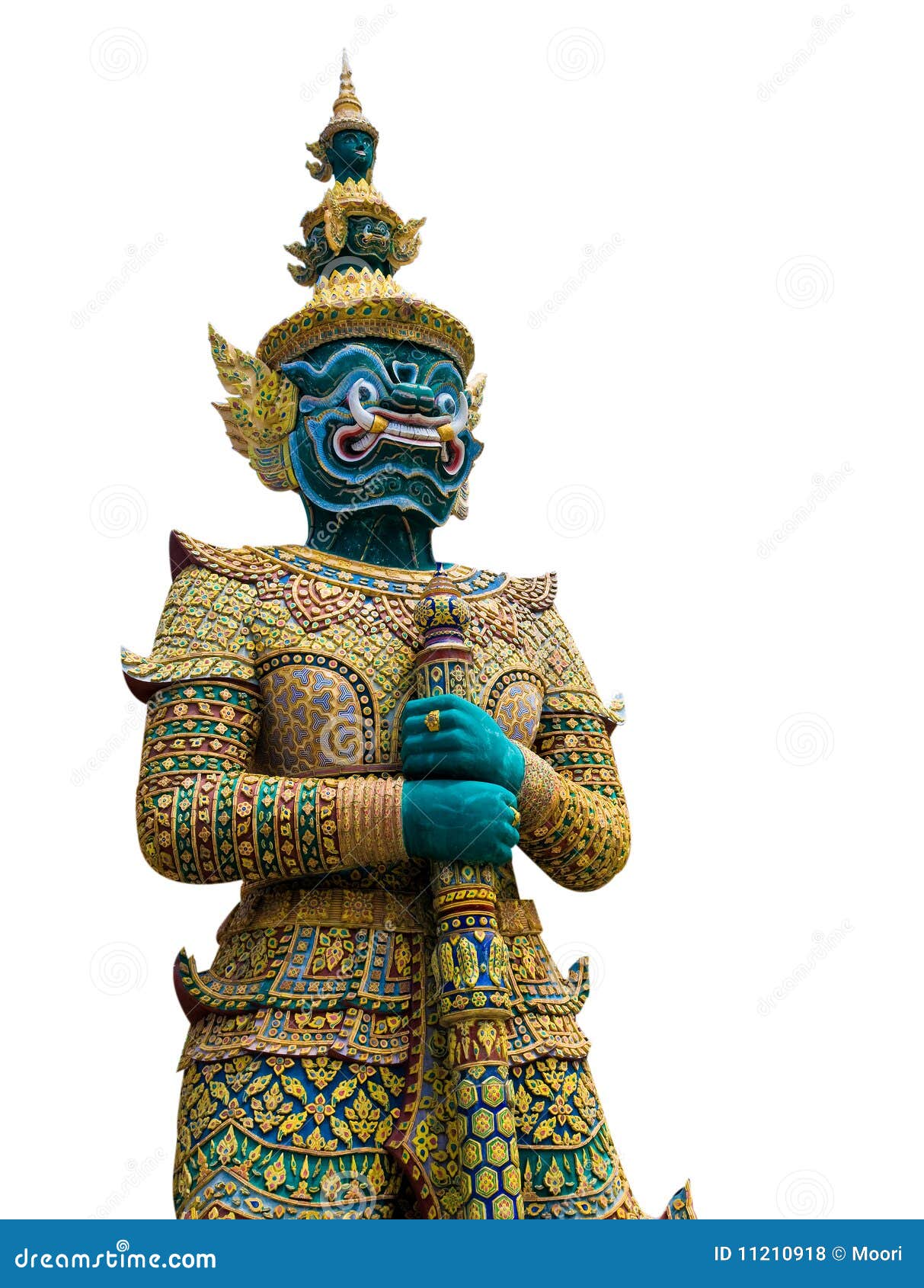 Thai guardian statue stock photo. Image of phra, keow 11210918