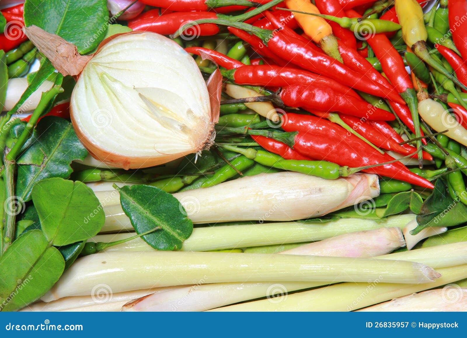 Thai ingredient food stock image. Image of lime, group 26835957