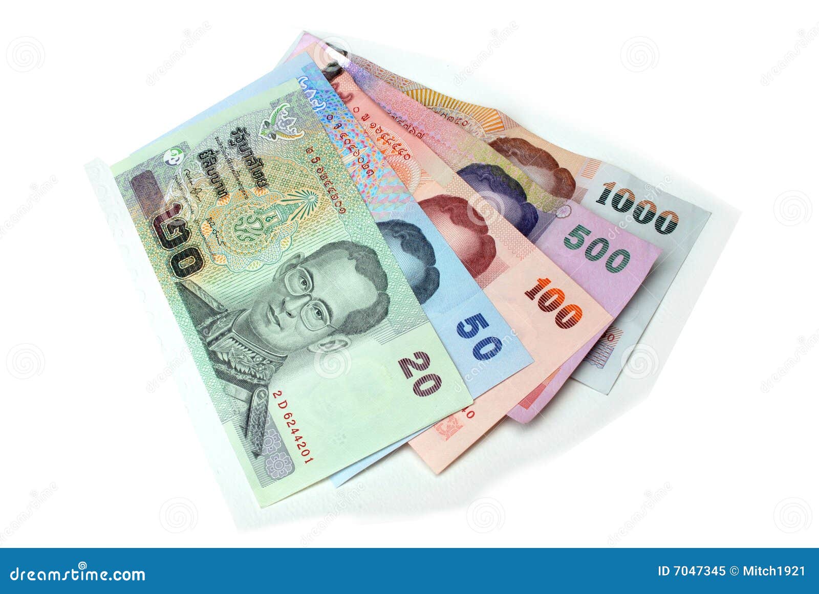 Thai Money Stock Image Image Of Exchange Banking Investment 7047345
