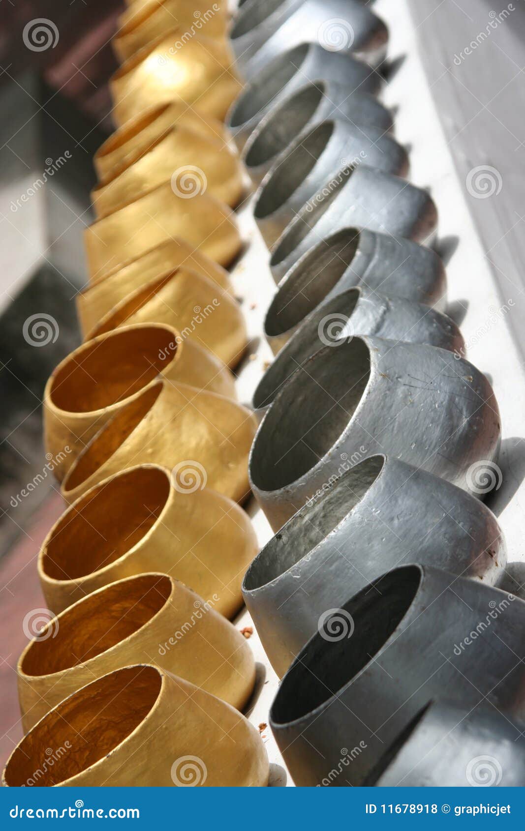 Thai offering cups stock photo. Image of temple, money - 11678918