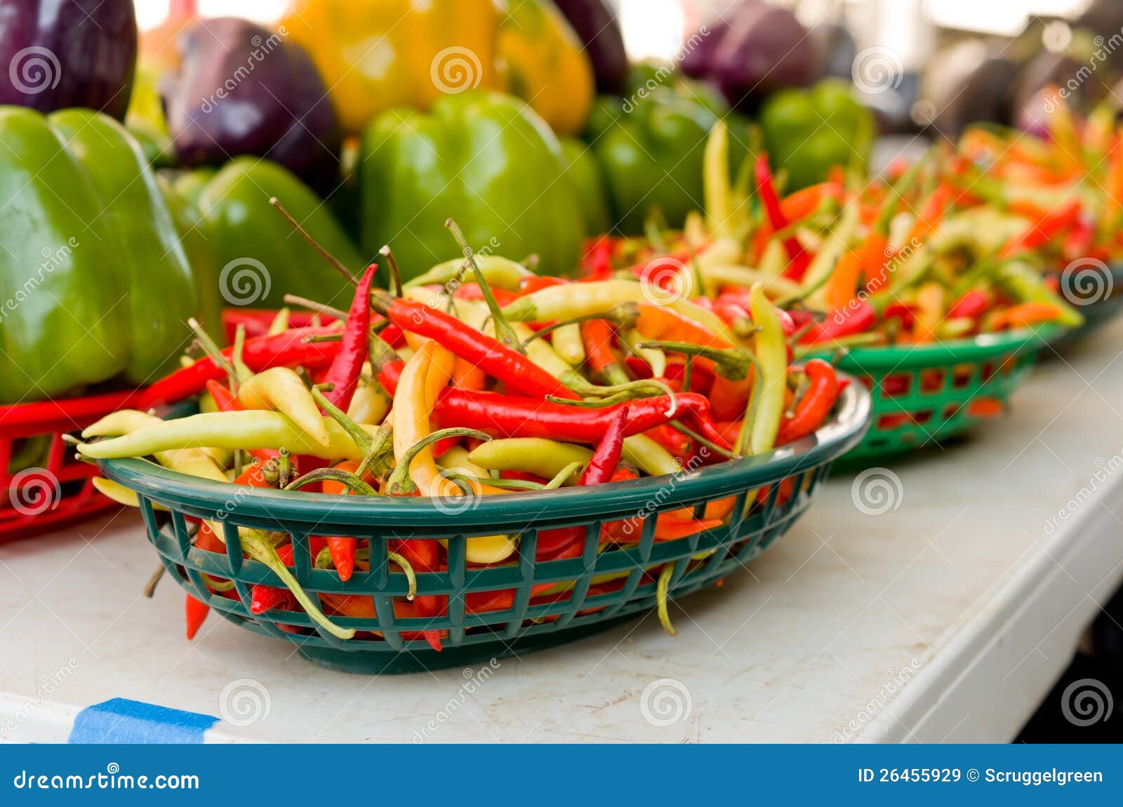 Thai Peppers stock image. Image of asia, chili, organic 26455929