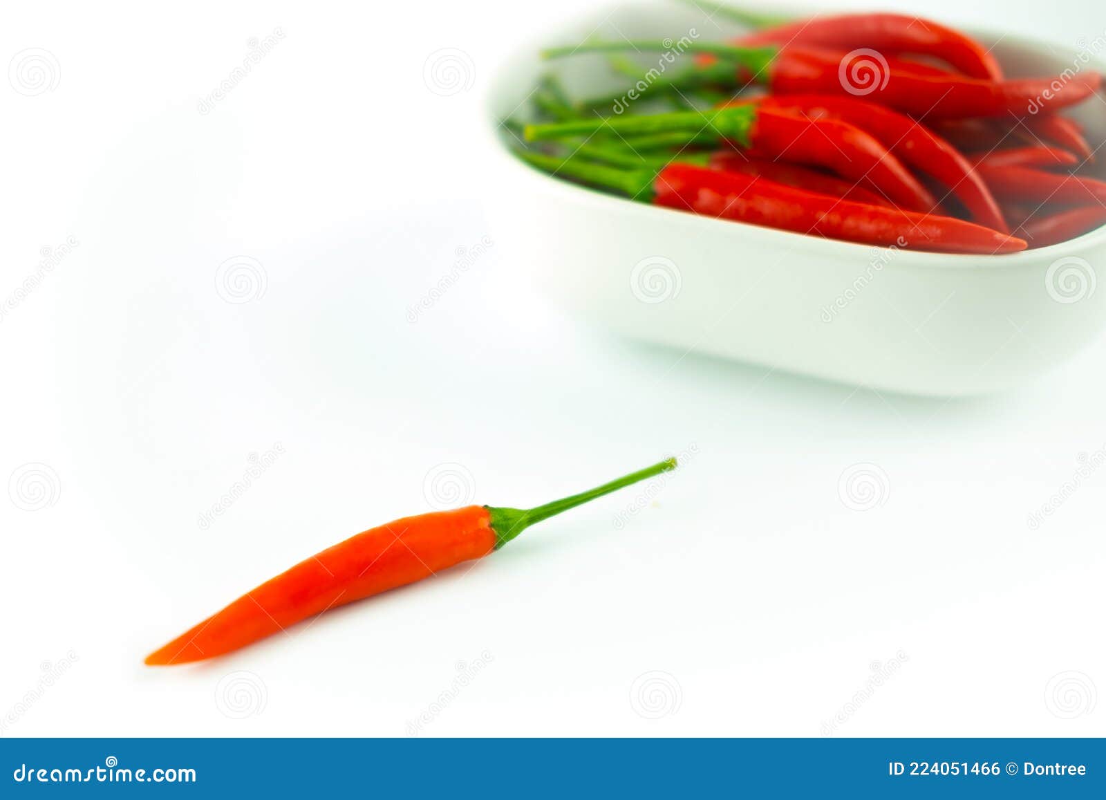Thai red chili peppers stock photo. Image of crop, healthy 224051466