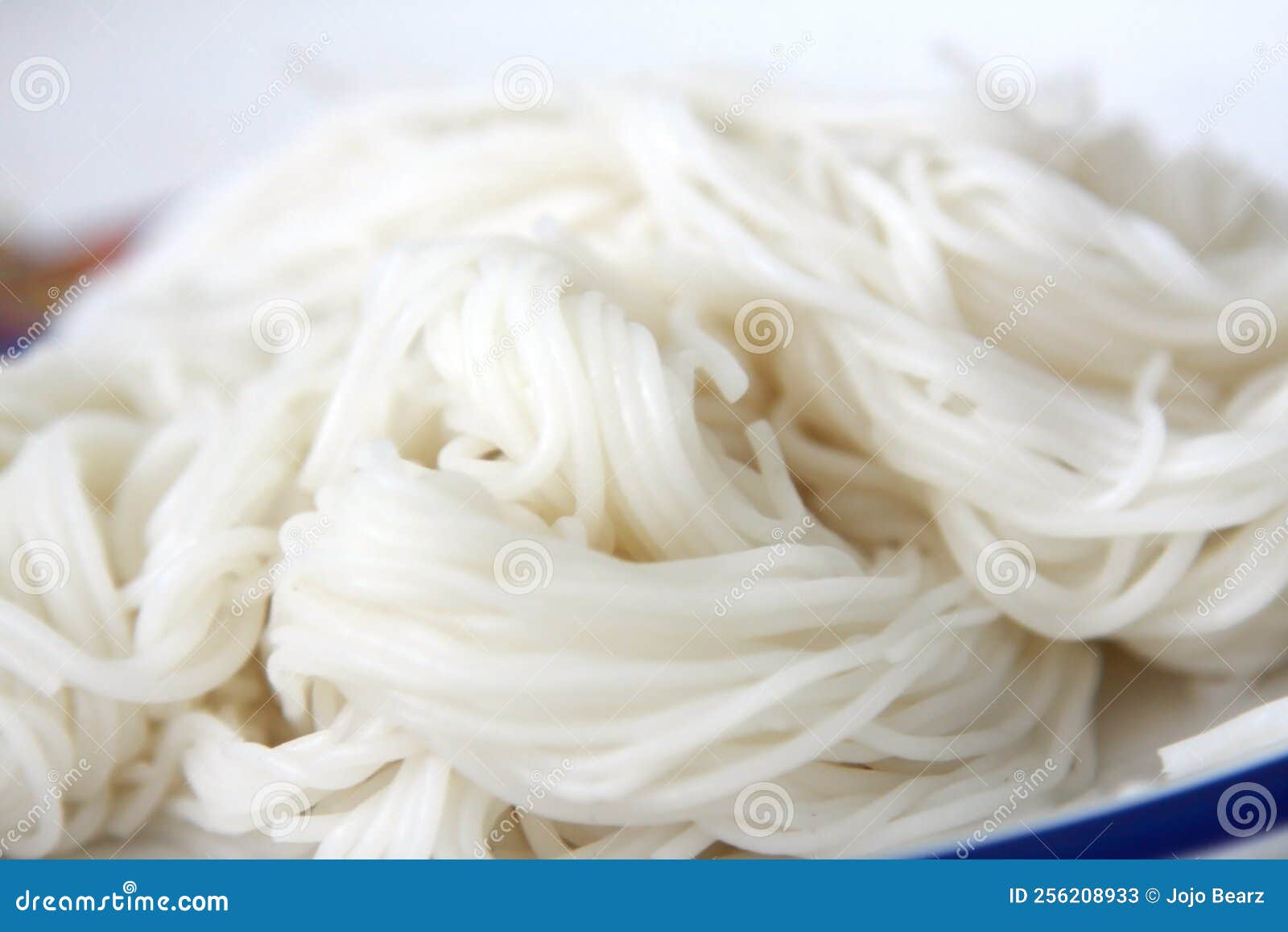 Thai s style rice noodles stock image. Image of buttercream - 256208933