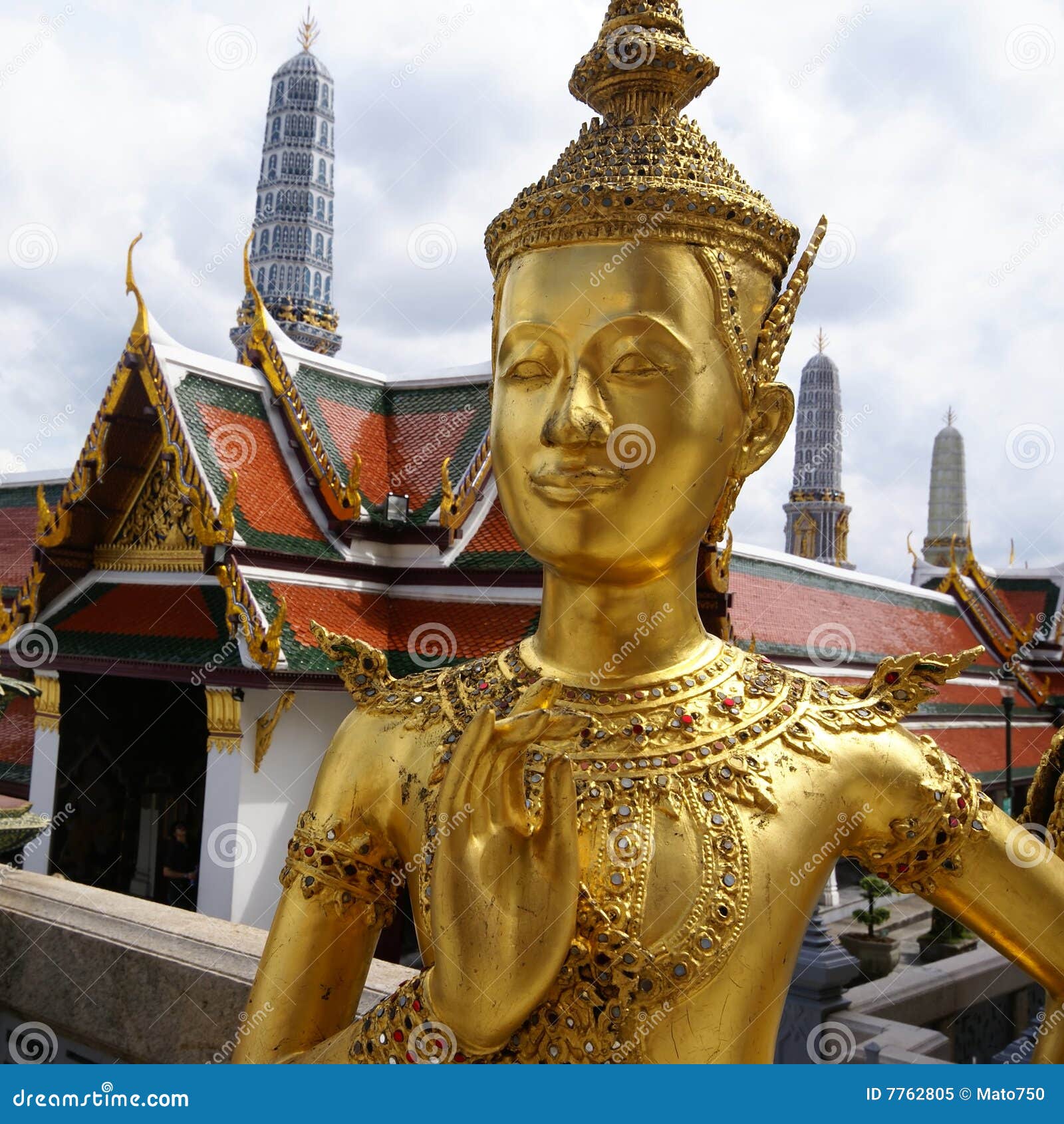 Thai sculpture stock image. Image of face, stones, building 7762805