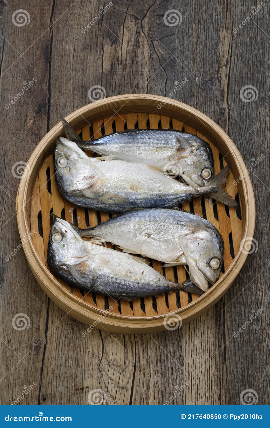 Thai Steamed Short Mackerel Stock Photo Image of mackerel, thai