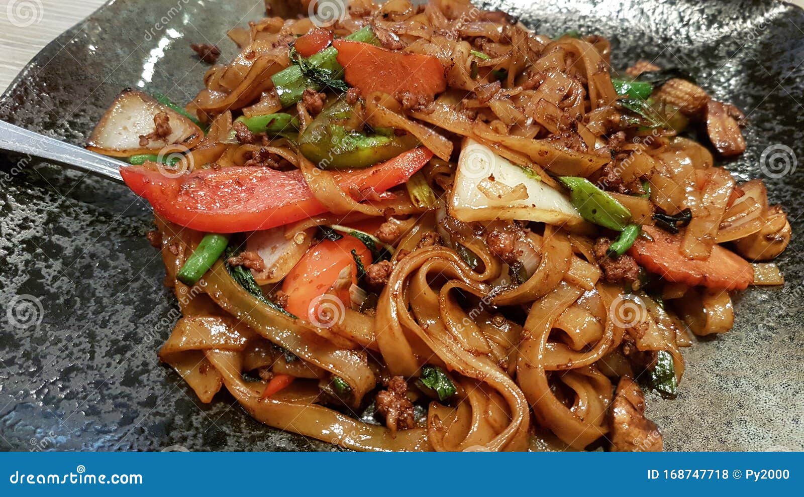 Pad Thai Stir-fried Rice Noodles,Stir Fry Noodles With Shrimp Royalty