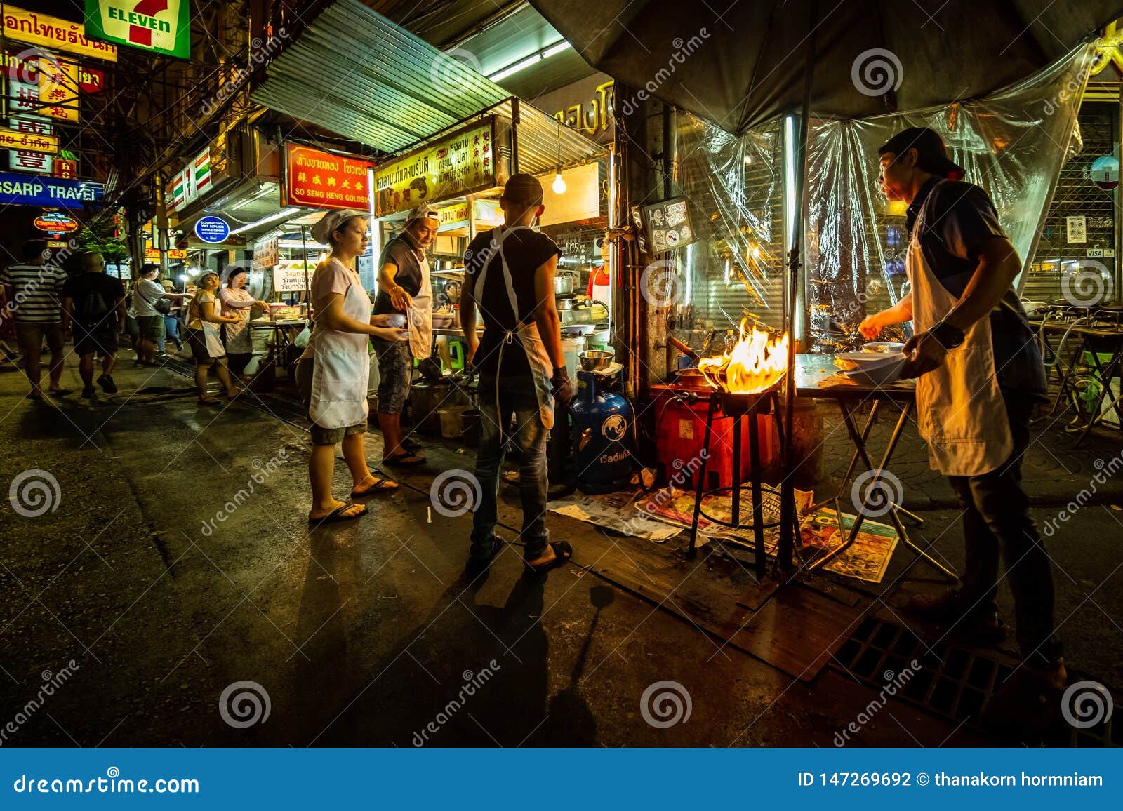Thai street food editorial photography. Image of food - 147269692