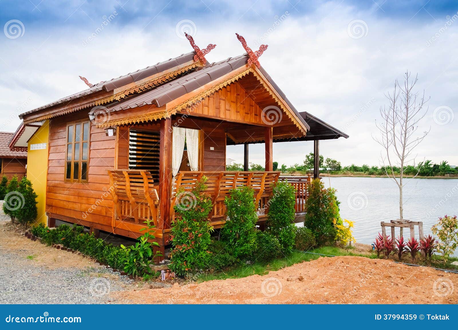  Thai  style house  stock image Image of exterior life 