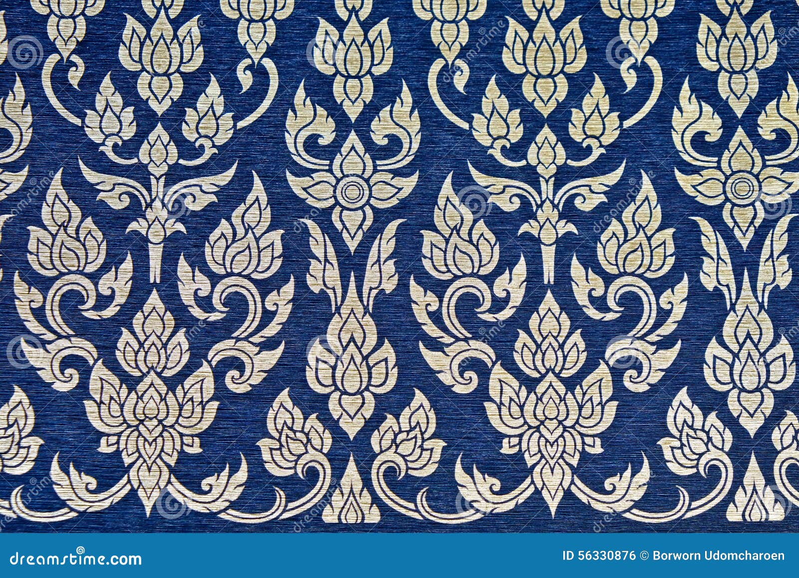Thai Style Pattern Wallpaper Stock Photo Image of asia, color 56330876