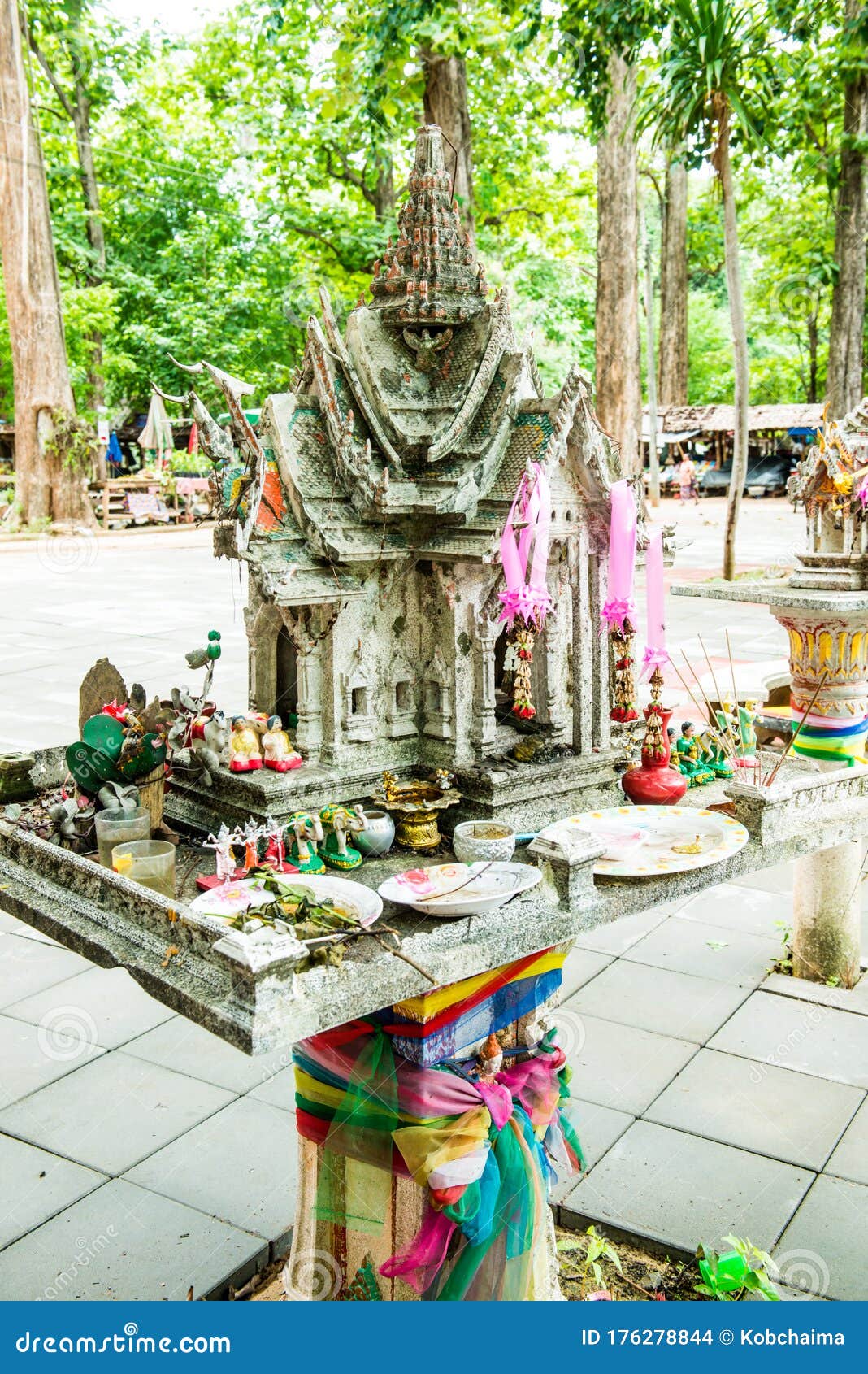 Thai Style Spirit House Stock Photo Image Of Sign Outside Thai Style Spirit House Stock Photo Image Of Sign Outside