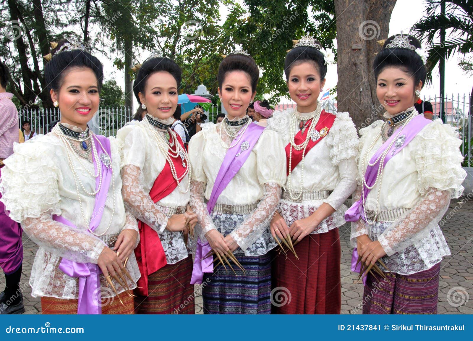 Thai Traditional Dress editorial photo. Image of cultural - 21437841