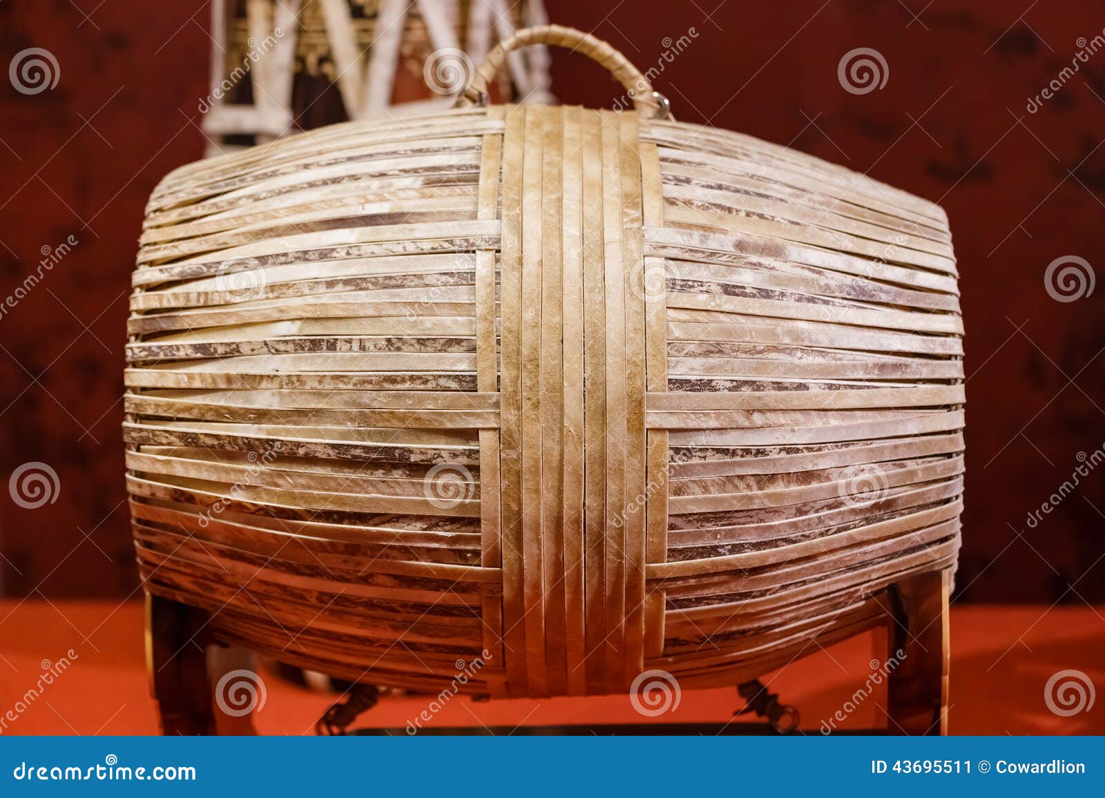 Thai Traditional Drum stock image. Image of music, traditional 43695511