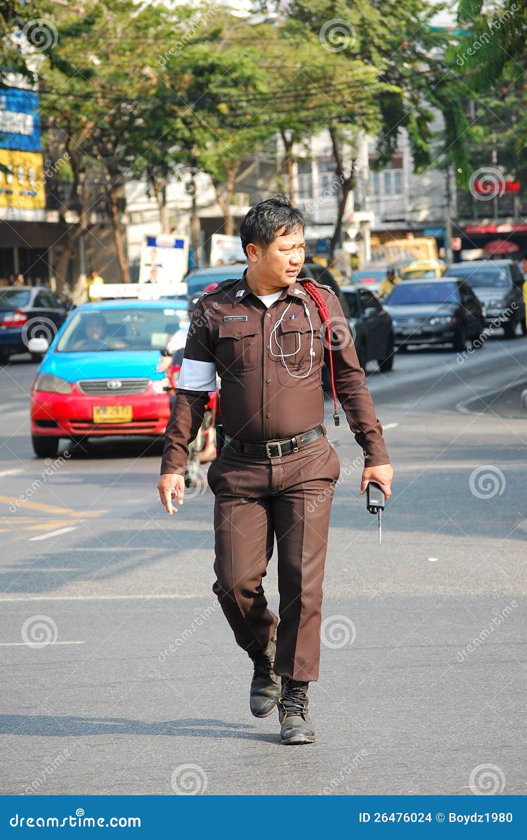 Thai Traffic Police Officer Editorial Stock Image Image 26476024