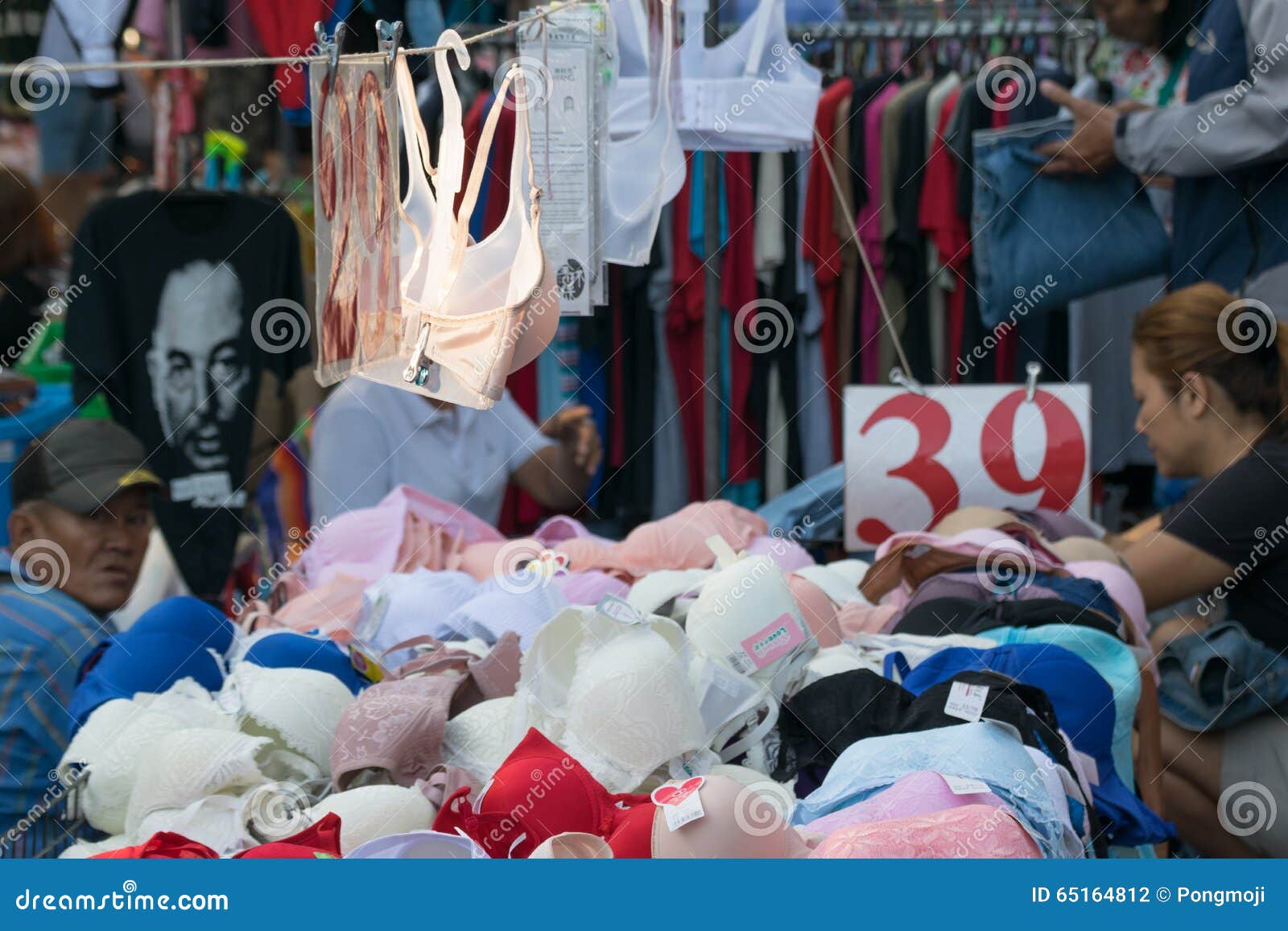 Thai underwear shop editorial photography. Image of outdoor - 65164812