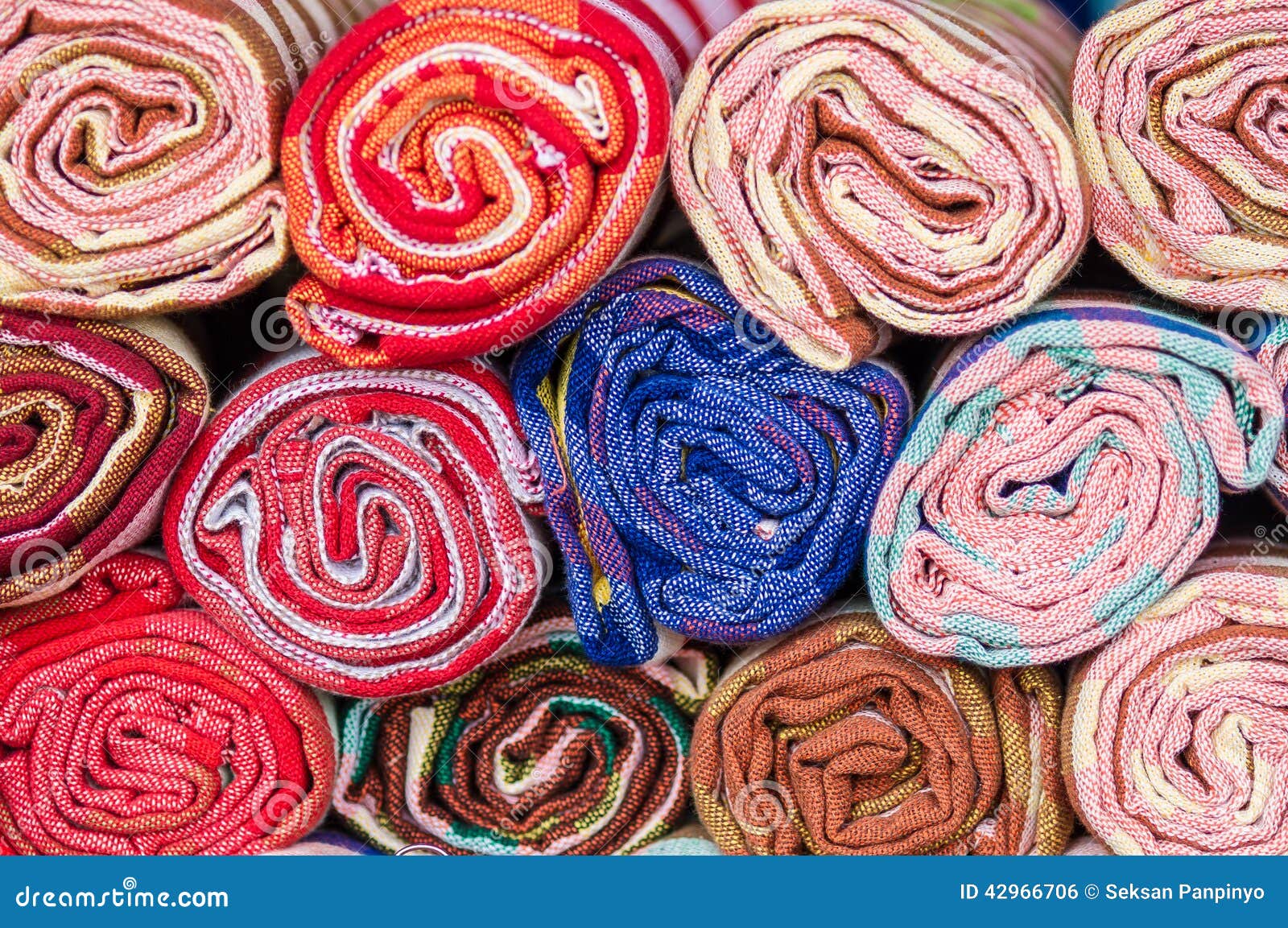 Thailand Cotton stock photo. Image of handmade, luxury 42966706