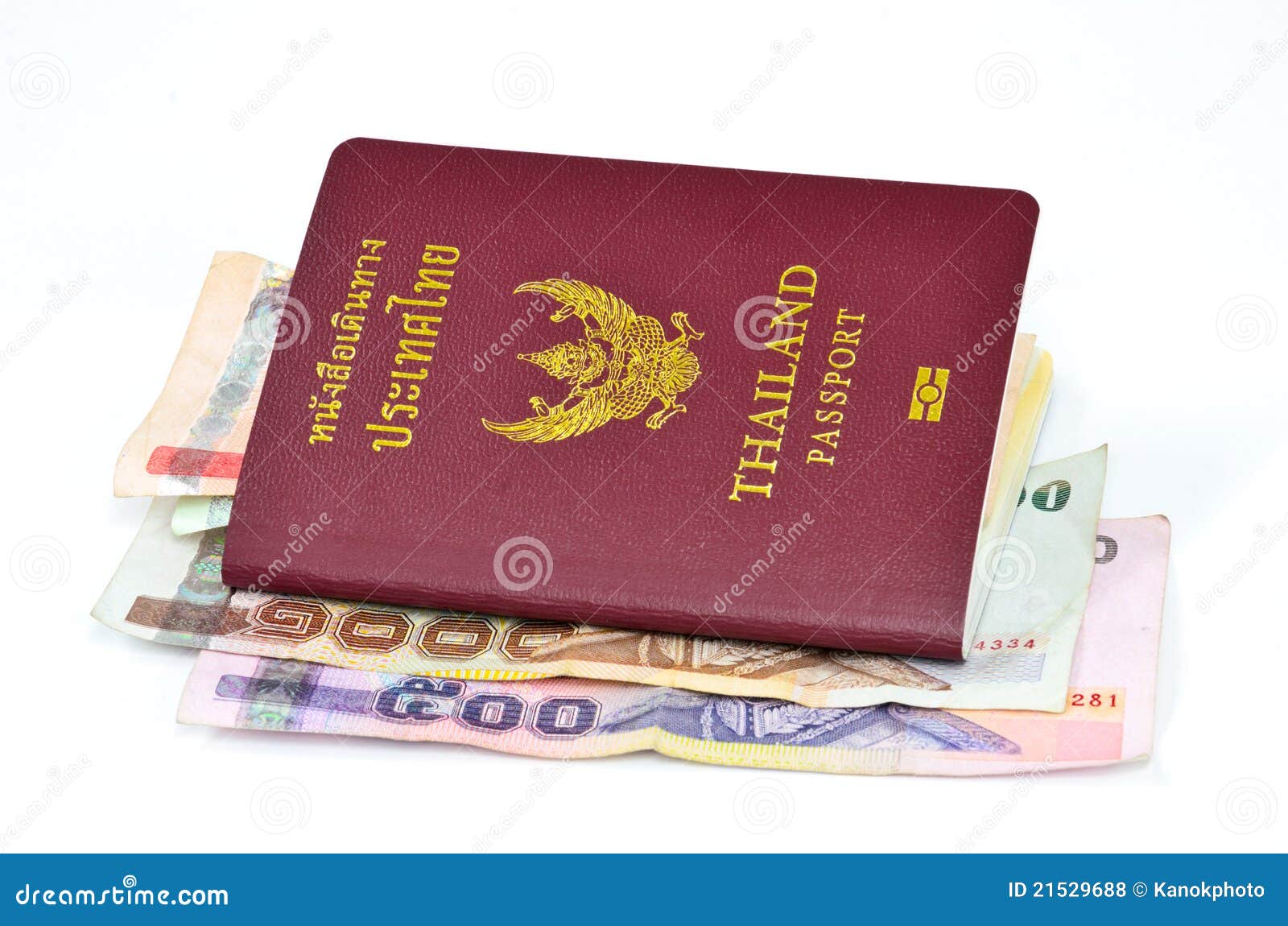 Thailand passport stock photo. Image of abroad, global 21529688