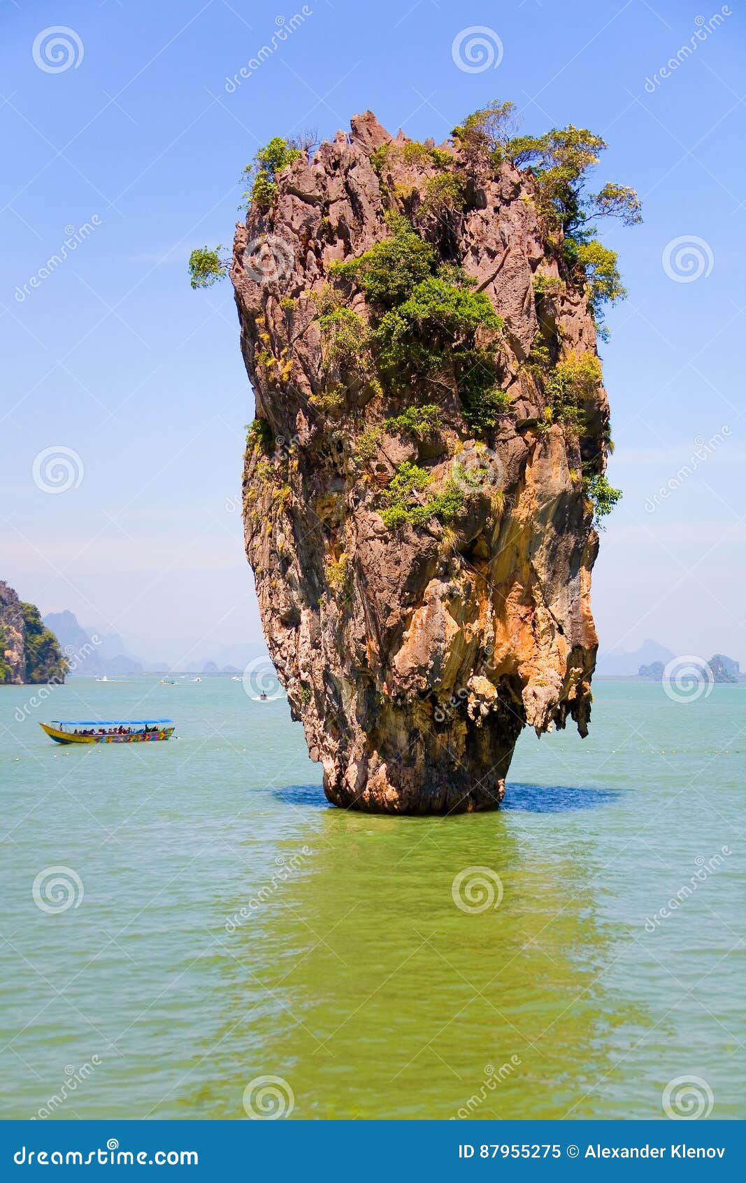 Thailand. Scenic James Bond Island Near Phuket Editorial Image - Image ...