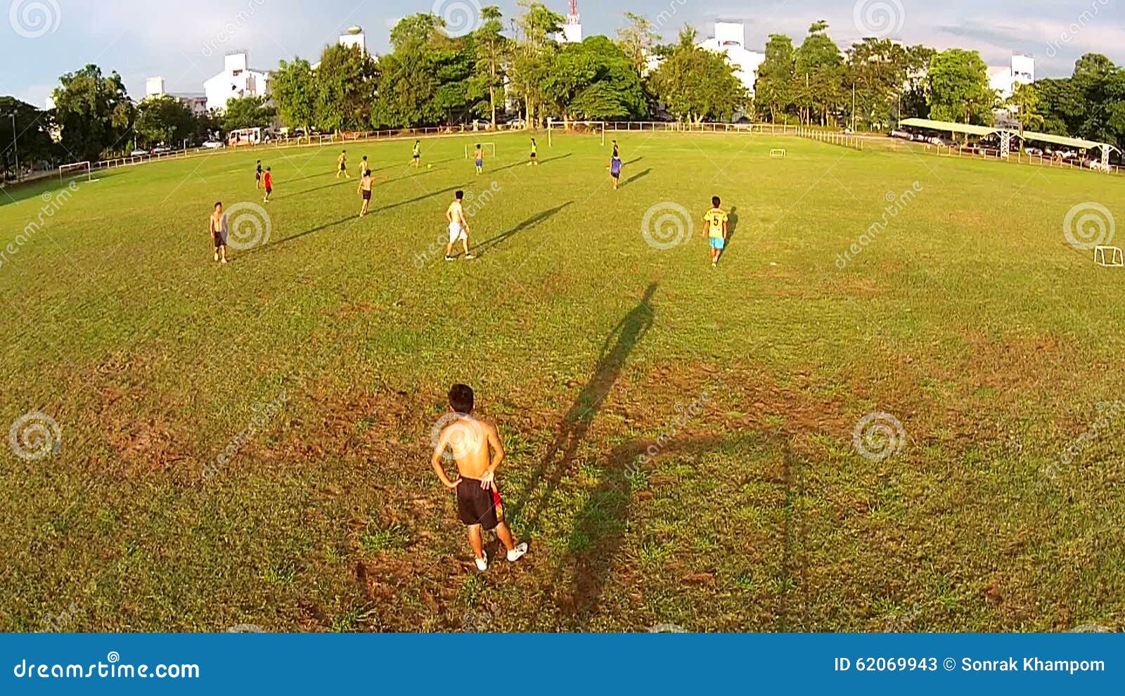 Thailand - Sep 26, 2014: Naresuan University Stadium. Thai Students Play  Football Funny. Stock Video - Video of asian, chiangmai: 62069943