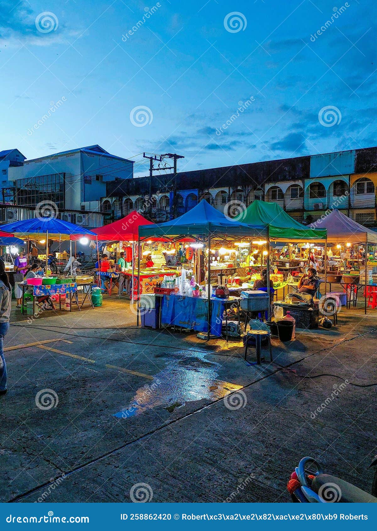 Thailand Street Food, Food Market Editorial Image - Image of downtown