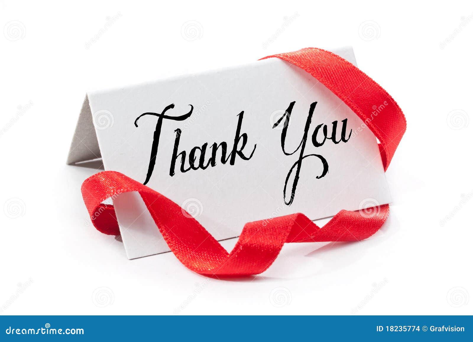 Thank You Stock Photo Image Of White Isolated Congratulating