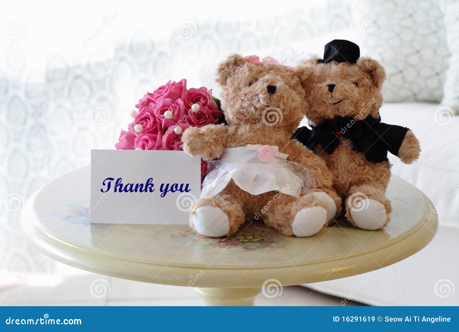 Thank You Bears Stock Image Image Of Horizontal Pink 16291619