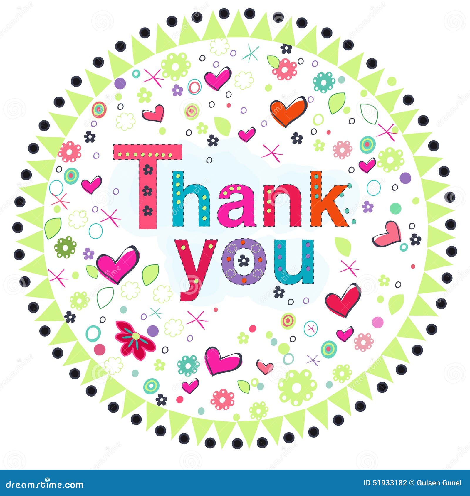 thank you flowers clipart