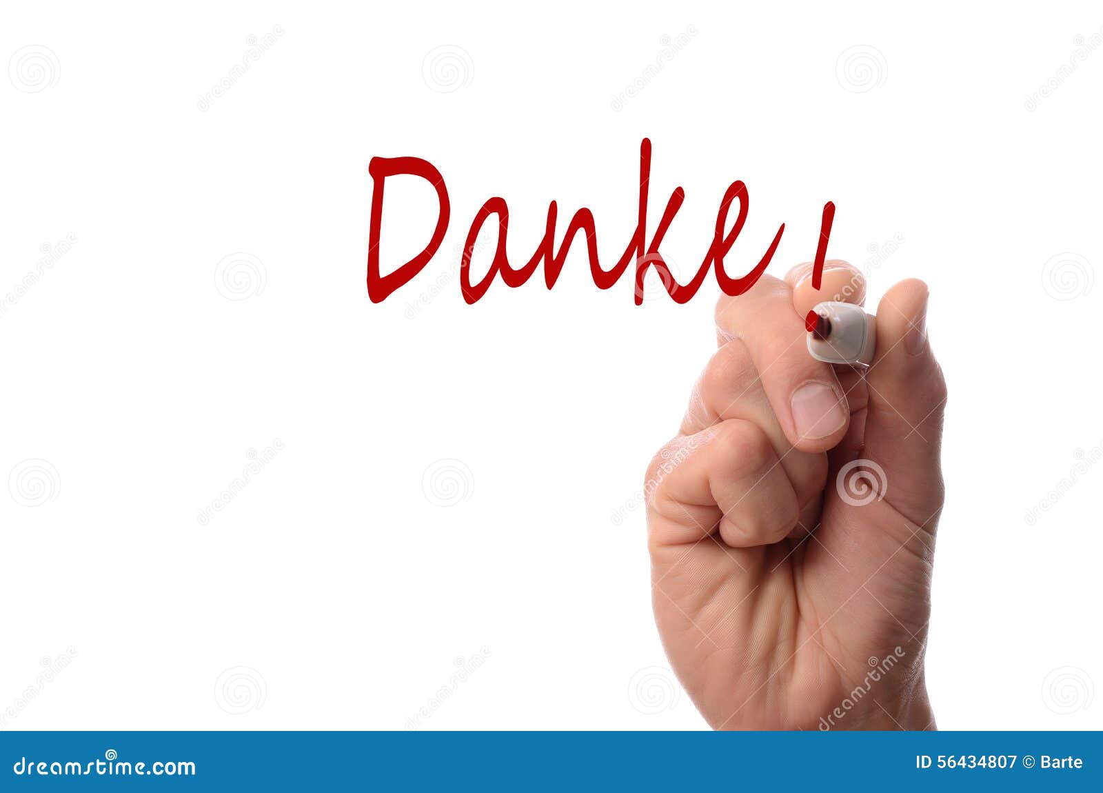 Thank You German Word Stock Image Image Of German Message