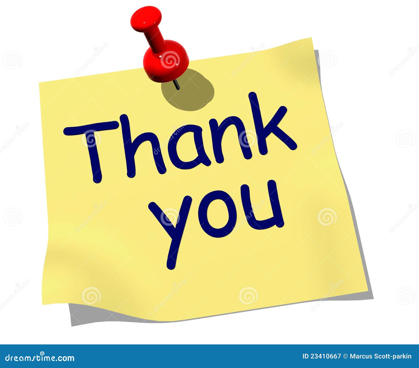 Thank You Note stock illustration. Illustration of white - 23410667