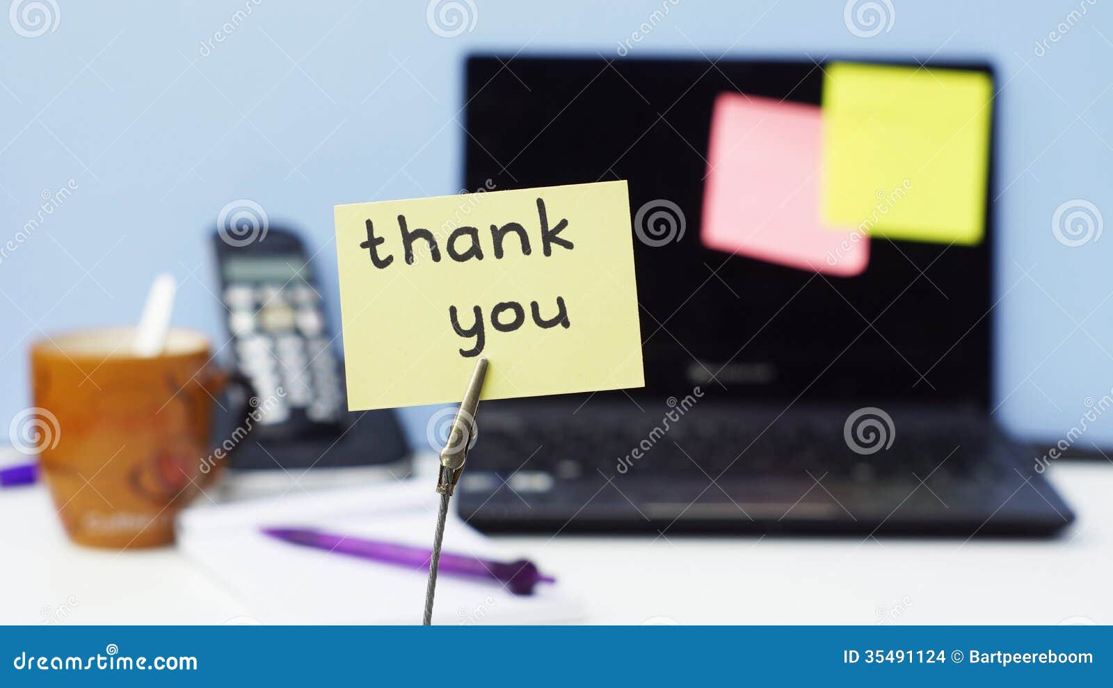 Thank you at the office stock photo. Image of office - 35491124