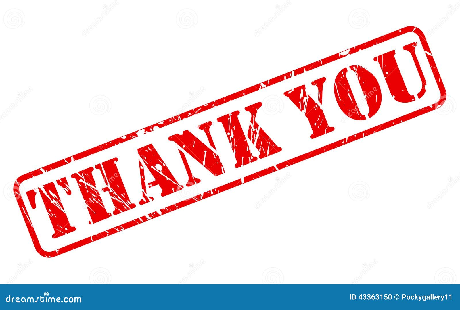 Thank you red stamp text stock vector. Image of seal - 43363150